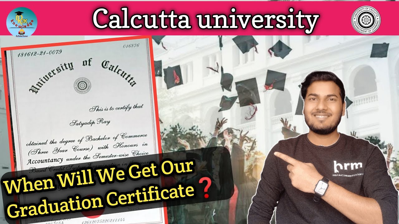 || Detail About CU Graduation Certificate || Certificate Kab or Kaise Milta Hai ?