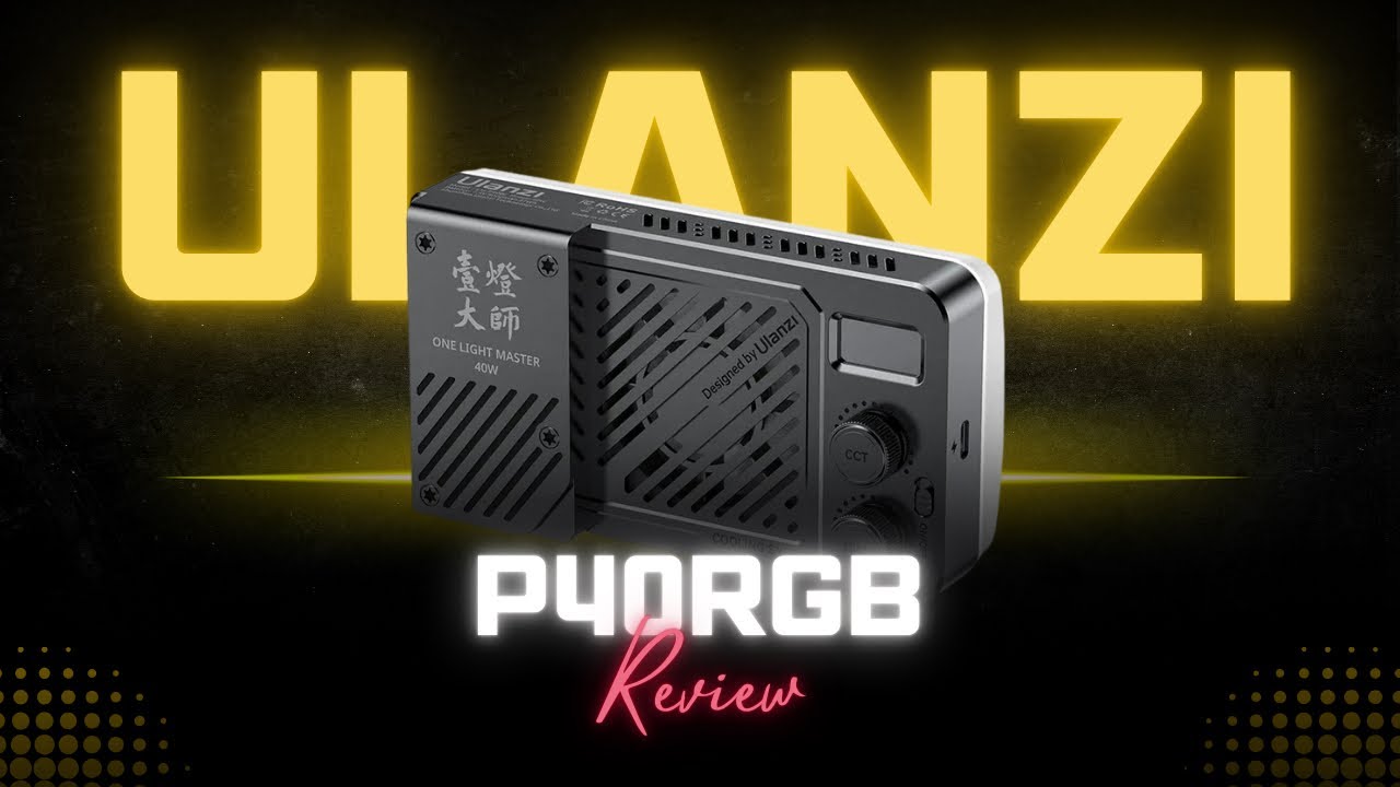This $99 Light BLEW Me Away! 💡 Ulanzi P40 RGB Review (Better Than You Think)