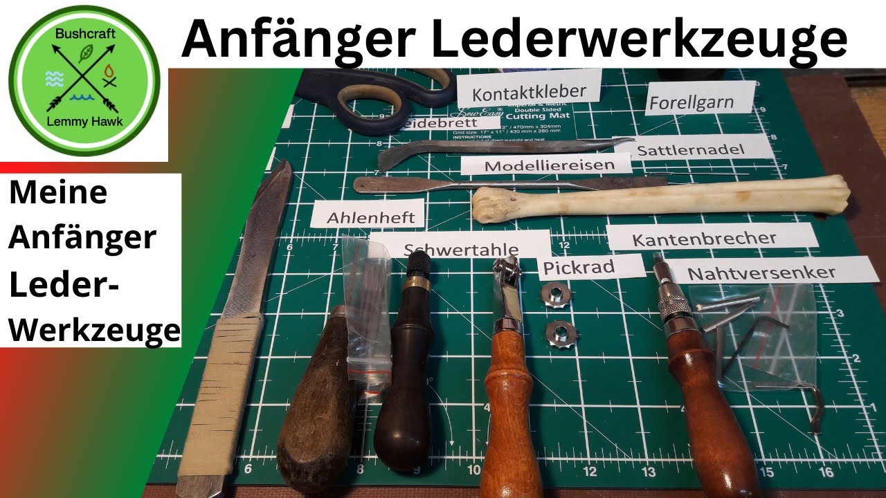 Anf&auml;nger Lederwerkzeuge