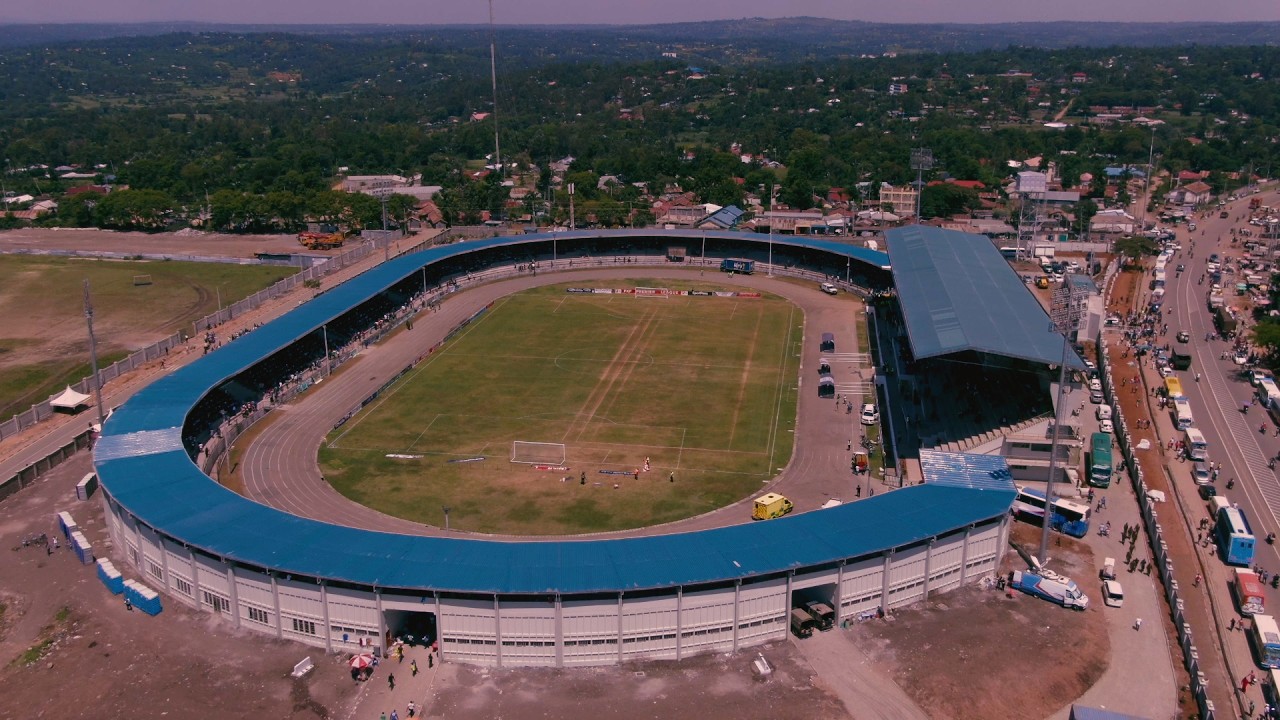 Raila Odinga Stadium  Homabay Aerial view