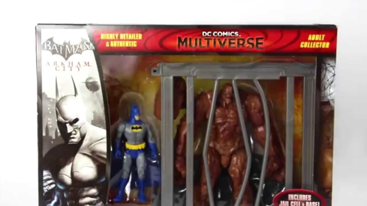 DC COMICS MULTIVERSE ARKHAM CITY BATMAN & CLAYFACE 3 3/4