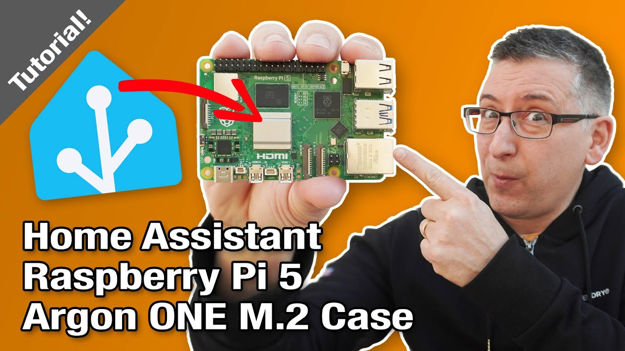 Tutorial: Install Home Assistant on a Raspberry Pi 5 in an Argon ONE V3 M.2 Case