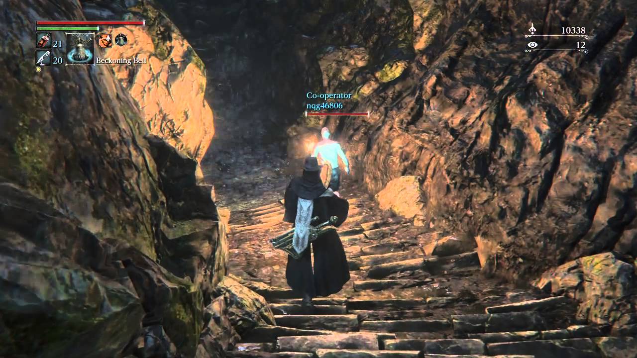 Bloodborne - how to find and beat shadow of yharnam boss (co-op)
