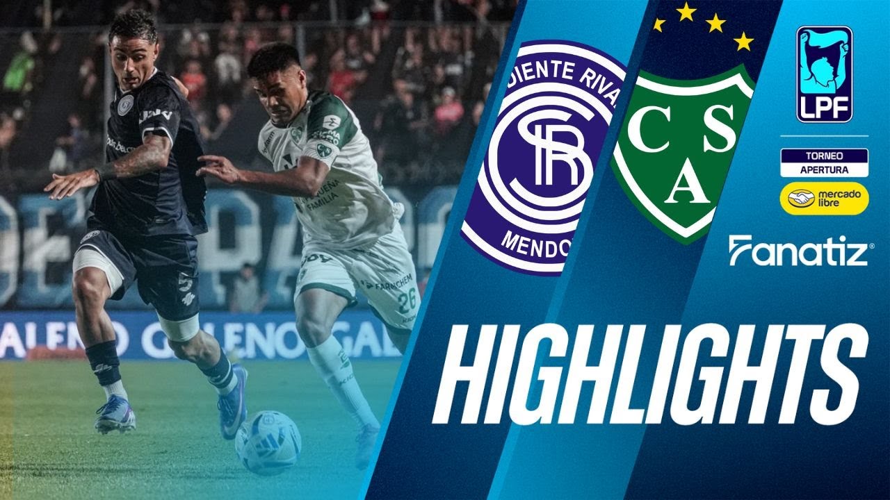 Independiente Rivadavia 2 vs. 1 Sarmiento - Game Highlights | #TorneoApertura2026