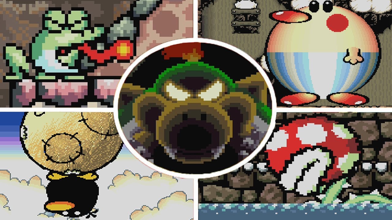 Yoshi's Island - All Bosses