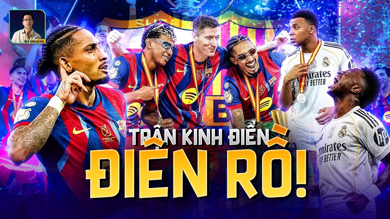 MỘT TRONG NHỮNG TRẬN KINH ĐIỂN ĐIÊN RỒ NHẤT | BARCELONA, REAL MADRID RƯỢT ĐUỔI TỶ SỐ