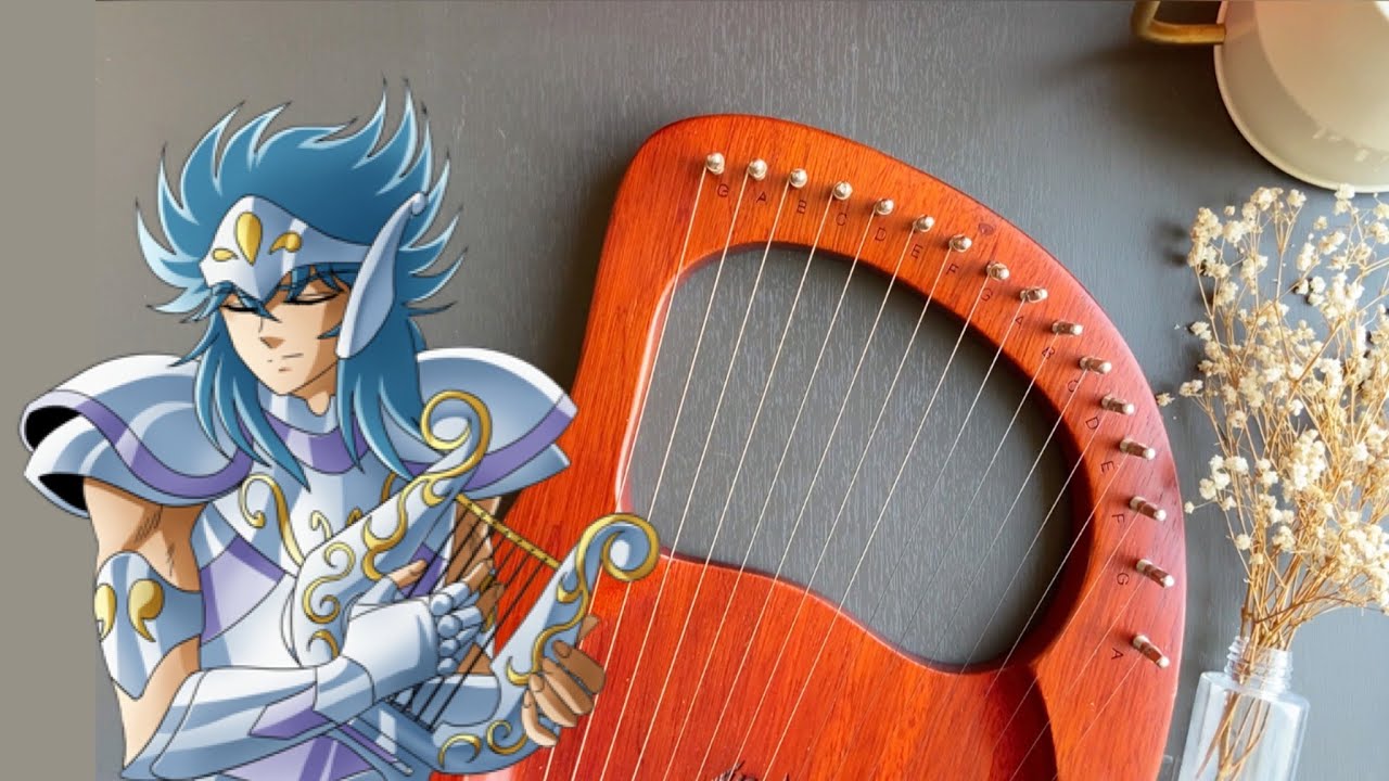 Death Trip Serenade - Saint Seiya | Lyre Harp Cover (with notes)