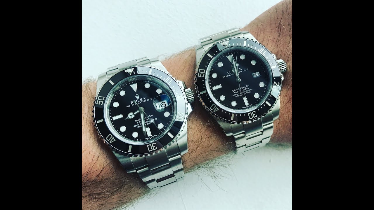 FACEOFF: Rolex Sea Dweller 4000 vs Rolex Submariner