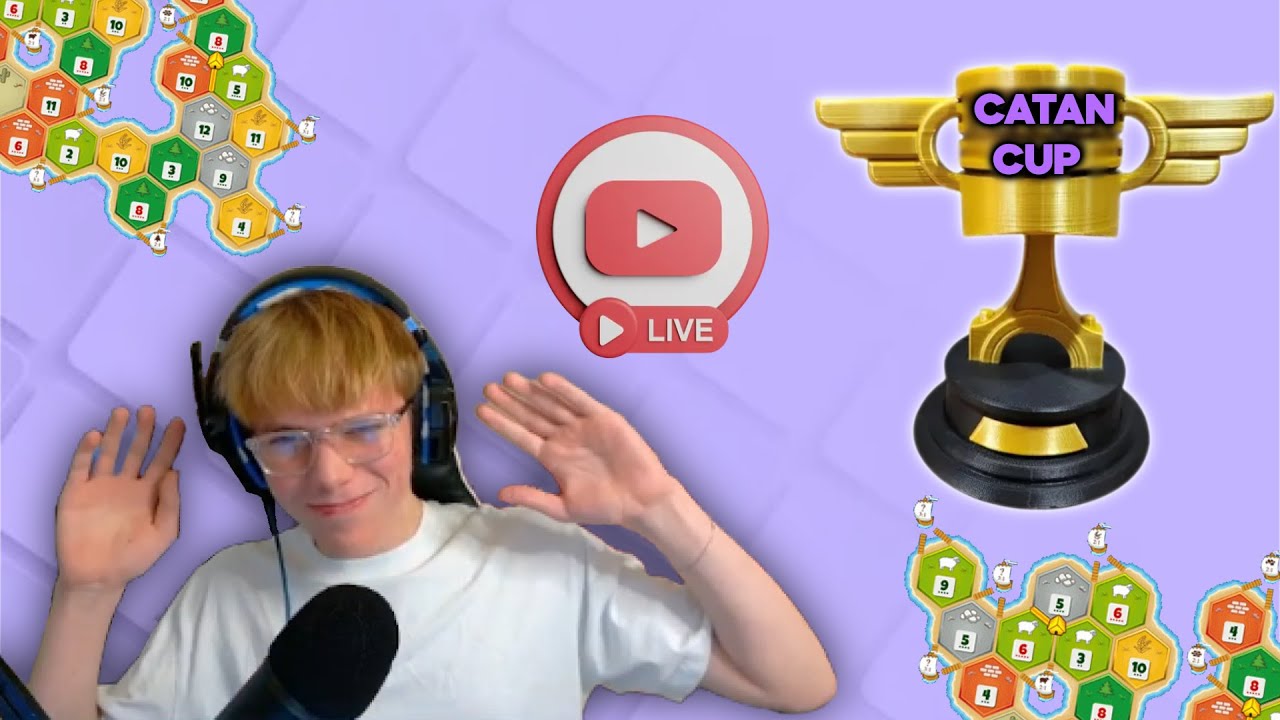Online Catan Tournament LIVE NOW