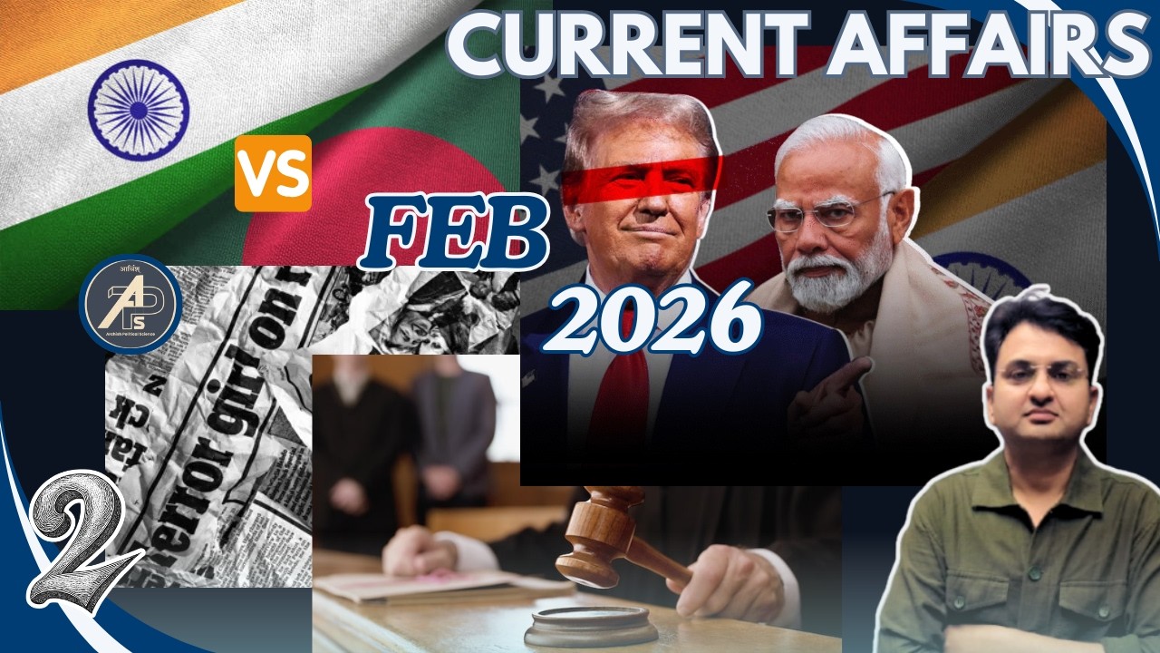 Current Affairs (Feb 26-Part Two) #current #viral #viralvideo #facts #education #politicalscience