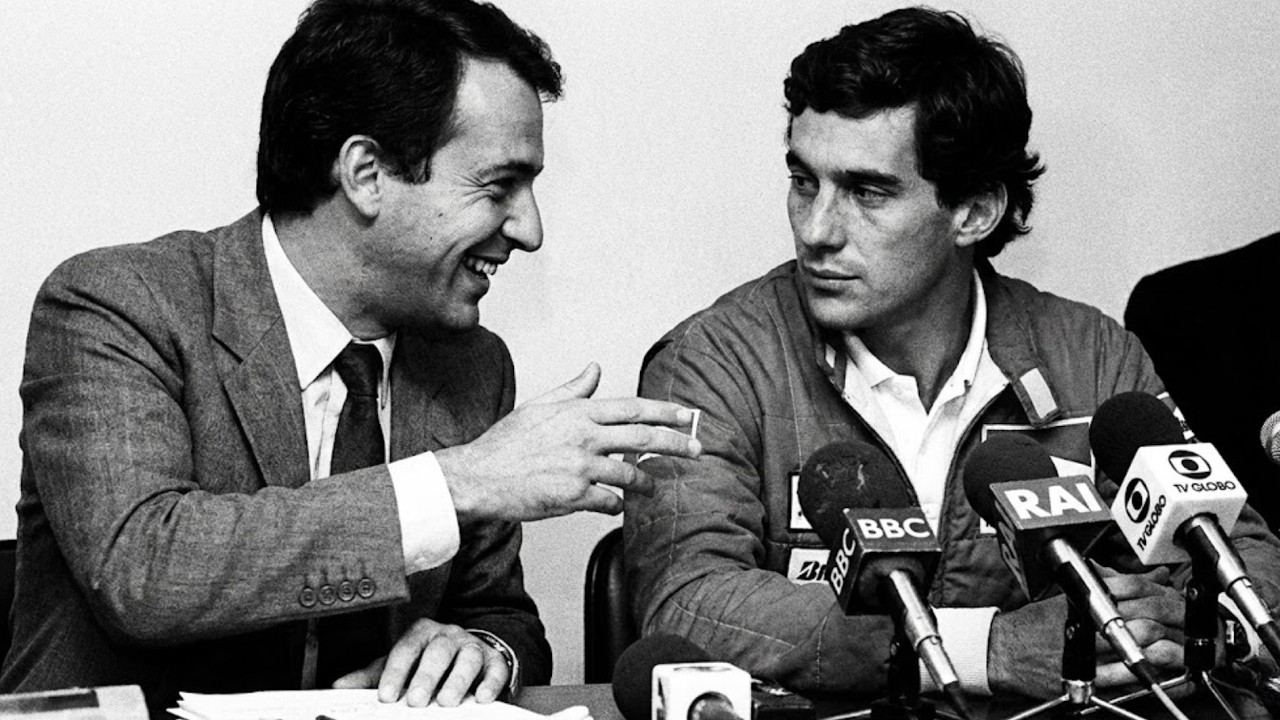 Jornalista riu de Senna em entrevista ao vivo — Sua Resposta em Pista Foi SOBRENATURAL