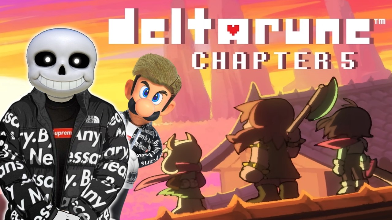 DELTARUNE CHAPTER 5 IS HERE! FULL PLAYTHROUGH AND ENDING + SECRET BOSS (100% PACIFIST RUN)