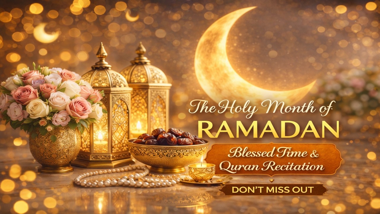 Ramadan 2026 – The Holy Month of Peace, Blessings & Quran Recitation
