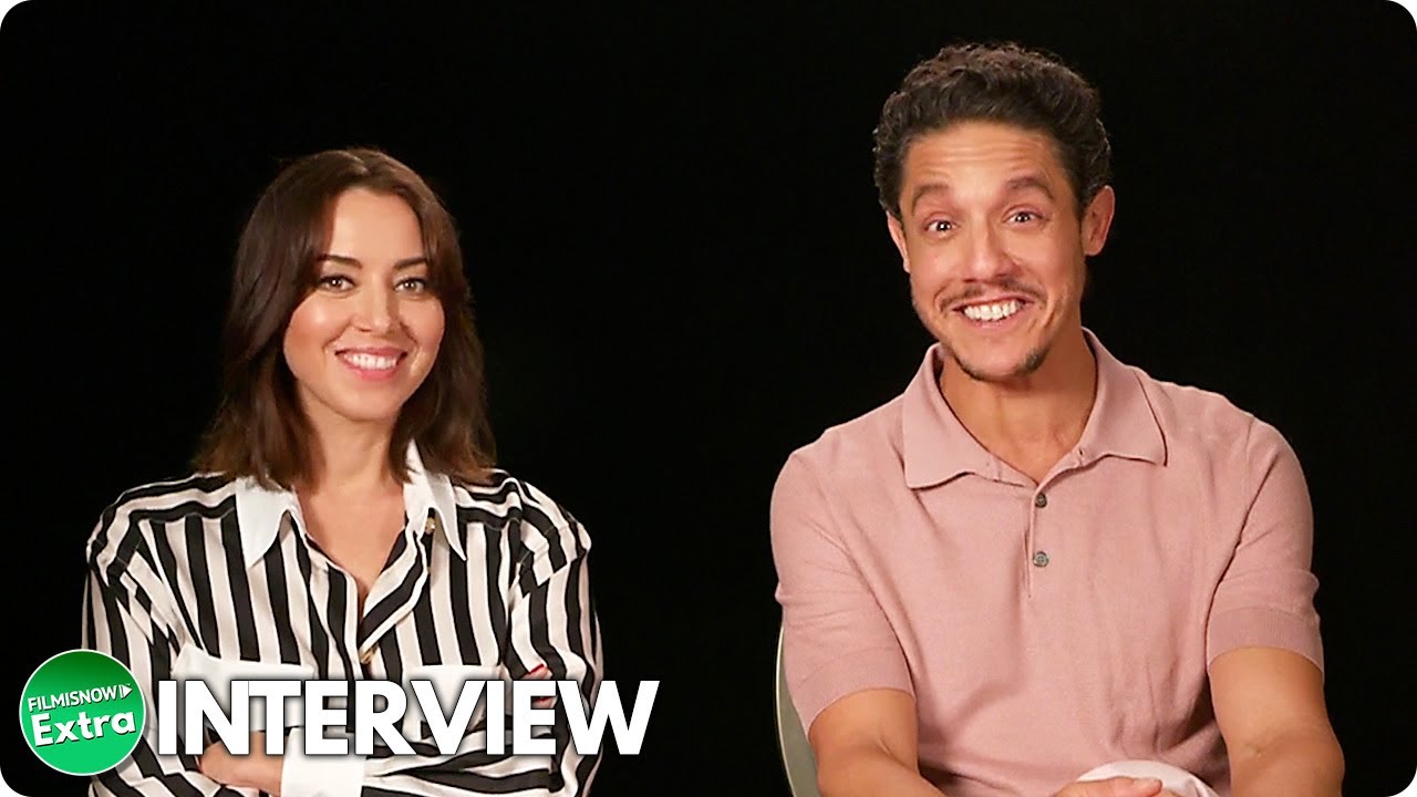 EMILY THE CRIMINAL | Aubrey Plaza and Theo Rossi Official Interview