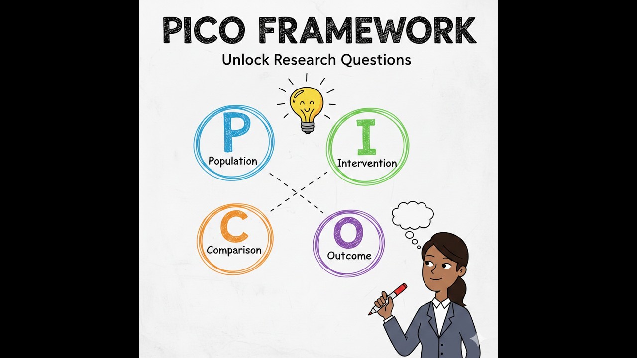 PICO Framework Explained With Examples | How to Write a Research Question for Research Thesis