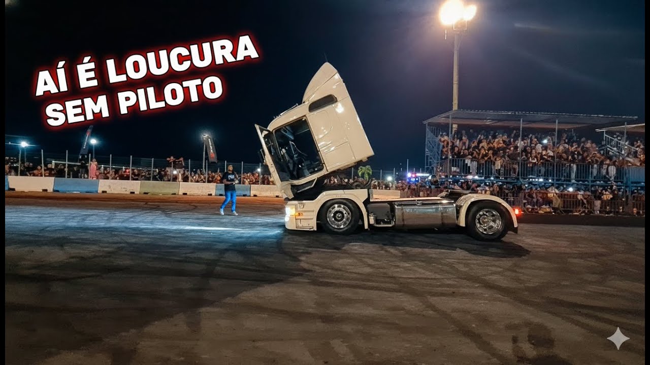CAMINHÃO SEM PILOTO E MANOBRAS!