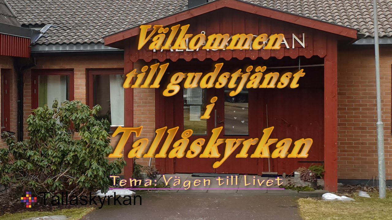 2021 04 25 Gudstj&auml;nst   V&auml;gen till livet   Liselott J Andersson
