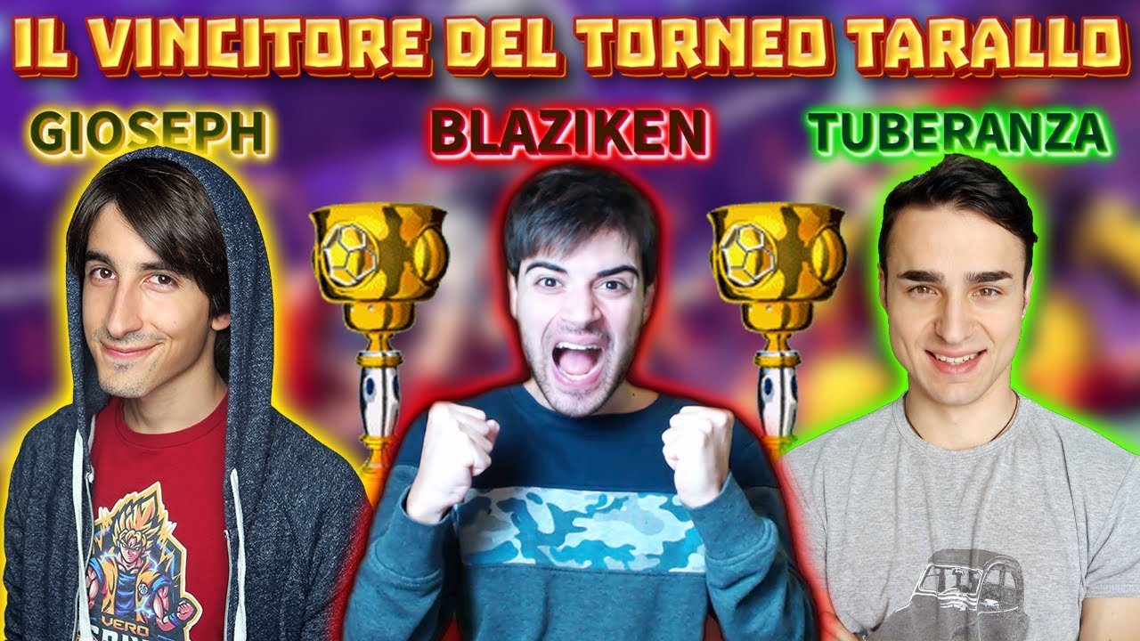 LA FINALISSIMA! IL VINCITORE del PRIMO TORNEO TARALLO è... !?! 😮 w/ @Tuberanza e @GiosephTheGamer
