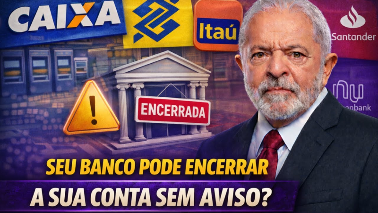 ESTE COMUNICADO CONFIRMA QUE BANCOS EST&Atilde;O ENCERRANDO CONTAS CORRENTE E POUPAN&Ccedil;A SEM AVISO PR&Eacute;VIO