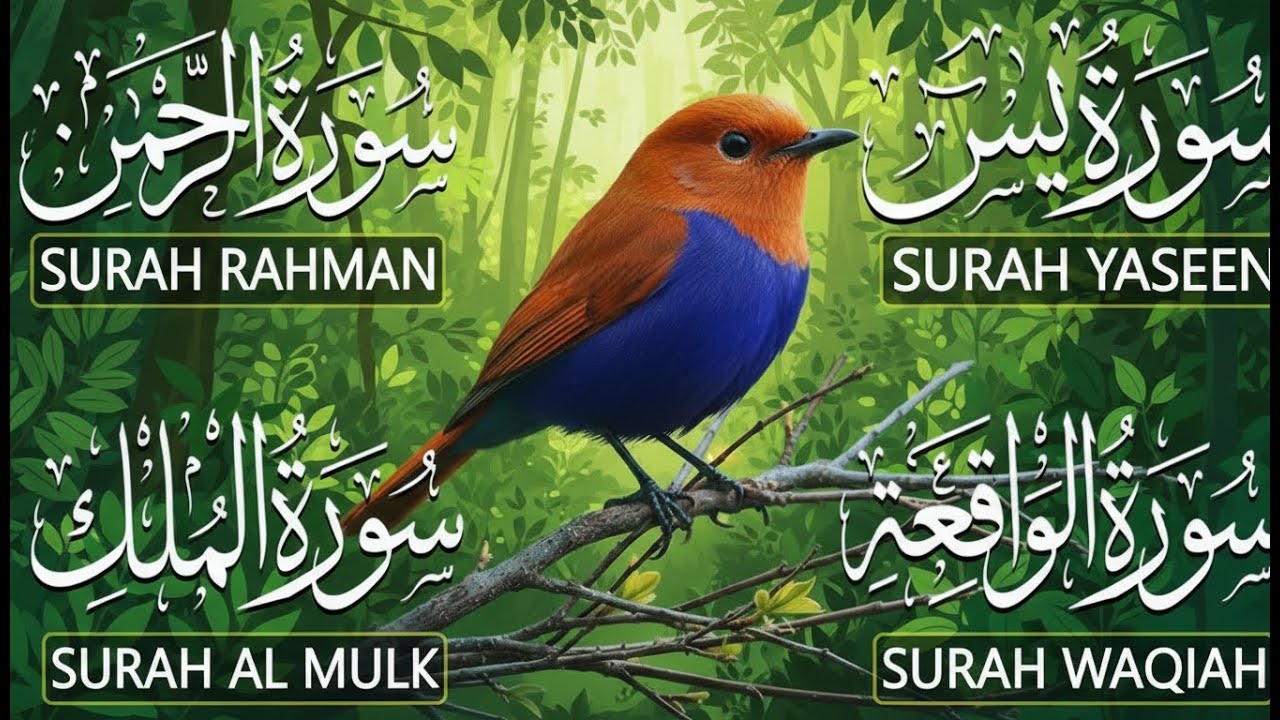 Very Nice Voice Surah Yaseen | Surah Rahman | Surah Waqiah | Surah Mulk l Reciter Bassem Al Asali 01