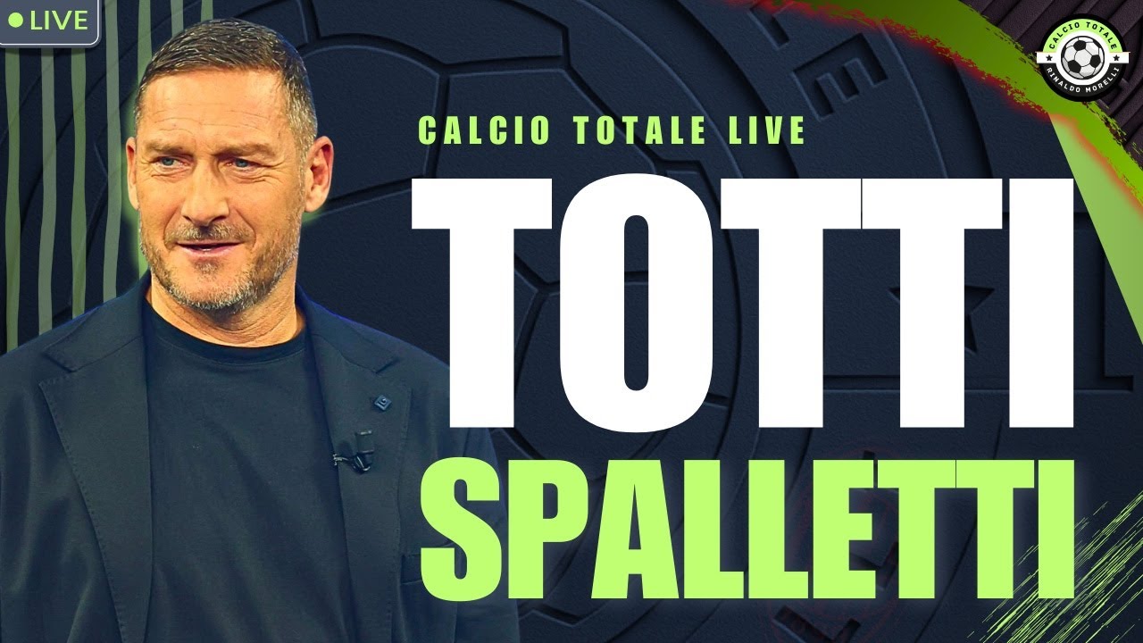 TOTTI torna alla Roma, la JUVE lascia la Coppa! | Calcio Totale Live