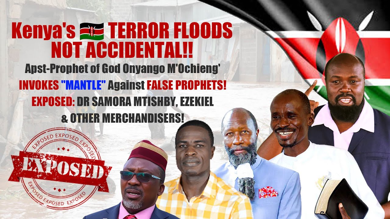 Kenya's 🇰🇪 TERROR FLOODS NOT ACCIDENTAL!!