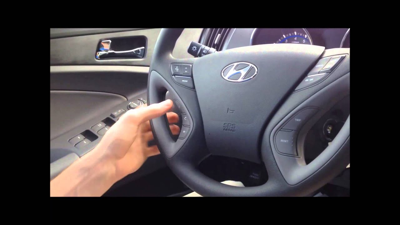 How To Pair Phone to BlueTooth on Hyundai Sonata