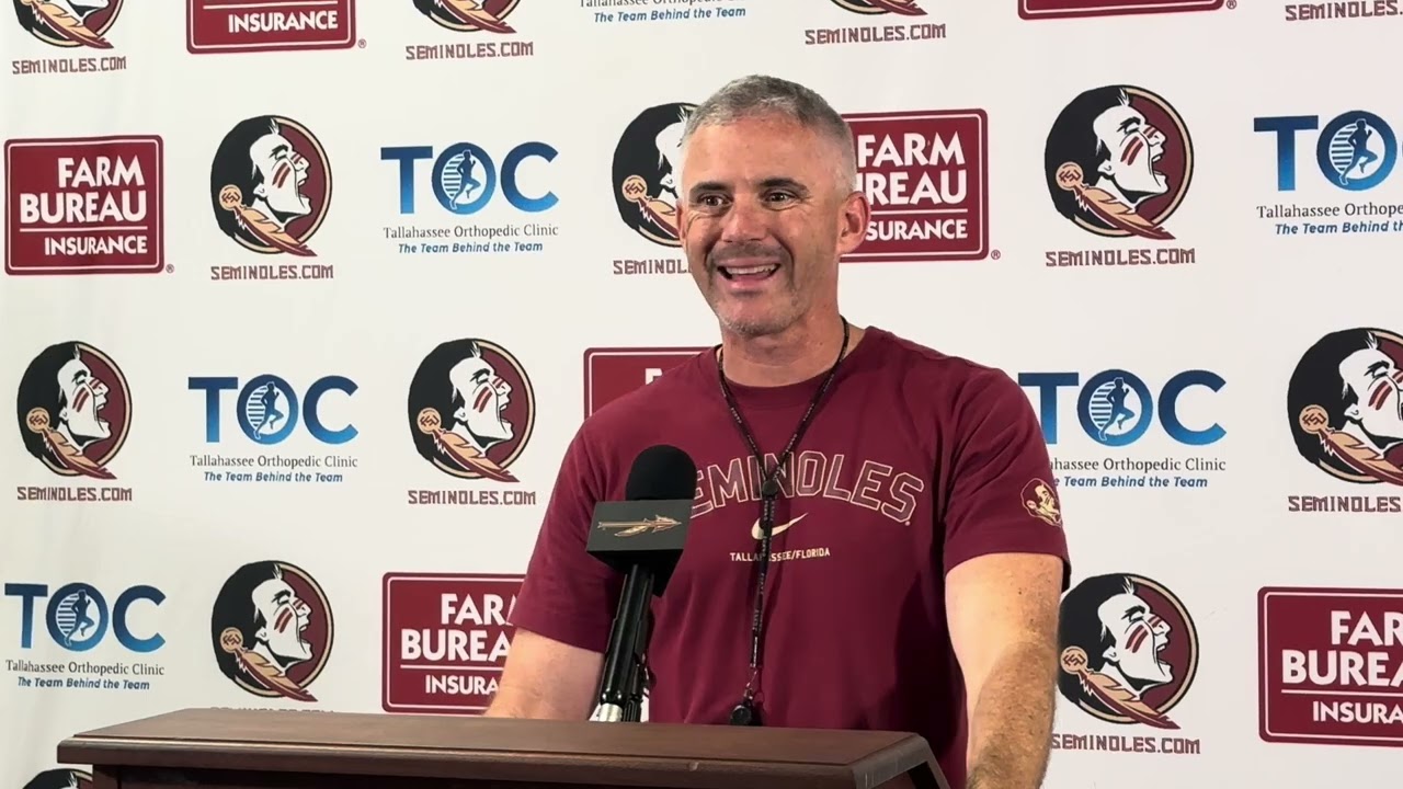 Mike Norvell on Ashlynd Barker & Micah Pettus, prep for Pitt's freshman QB, and response in practice
