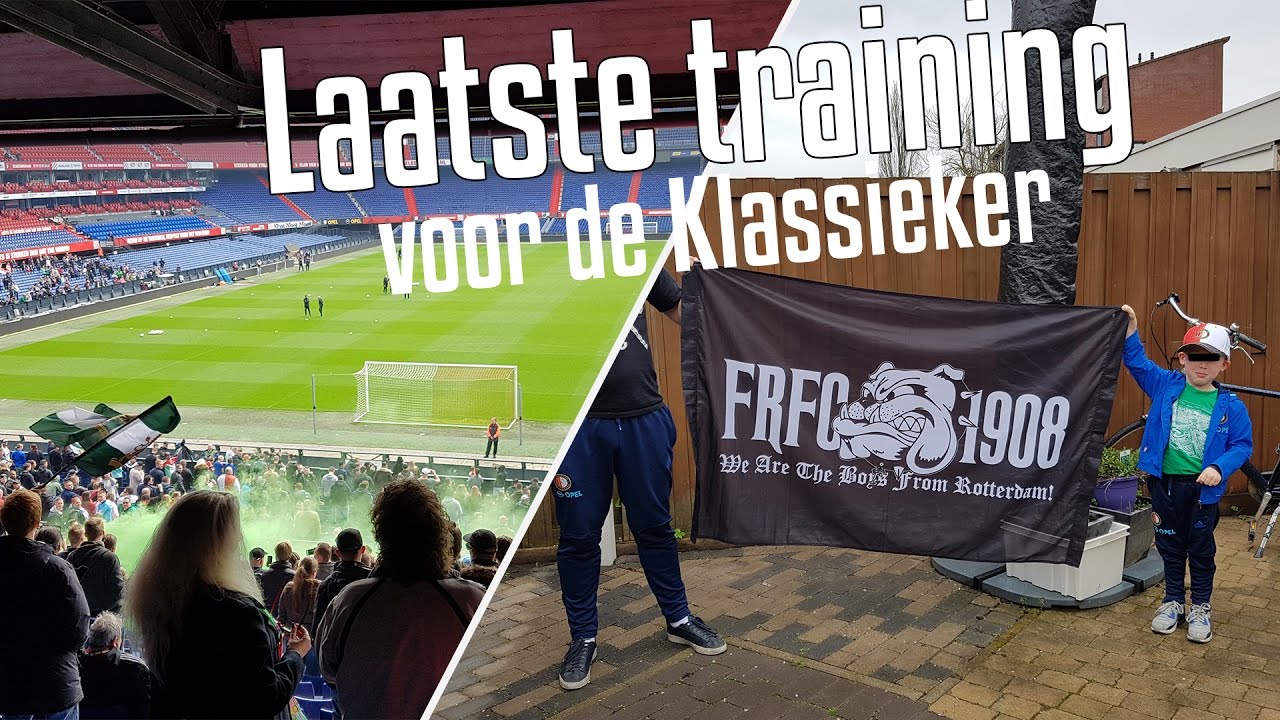 Laatste training Feyenoord voor de Klassieker