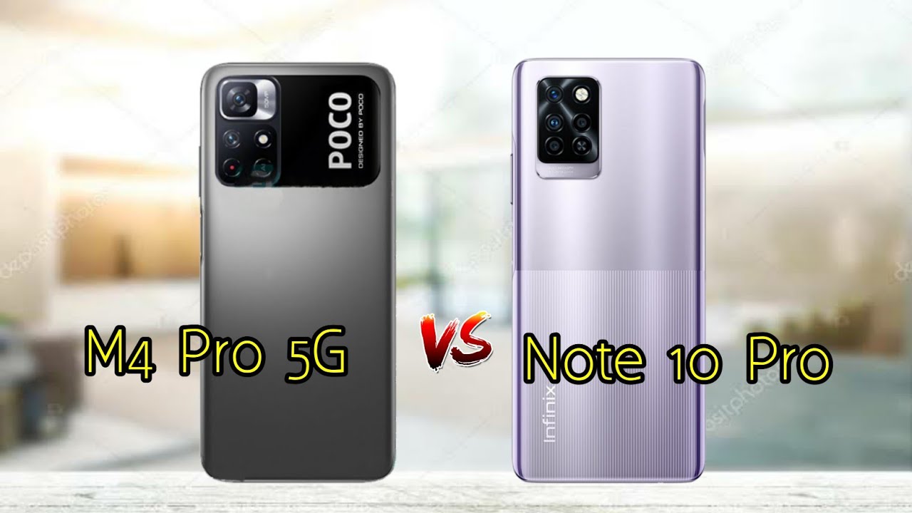 Poco M4 Pro 5G vs Infinix Note 10 Pro