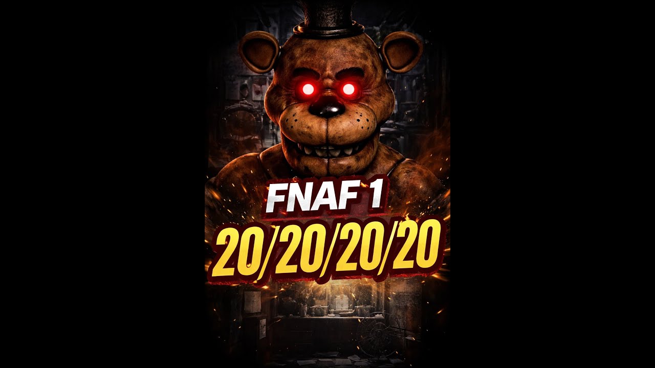 FNaF 1 - 20/20/20/20 mode until I FAIL