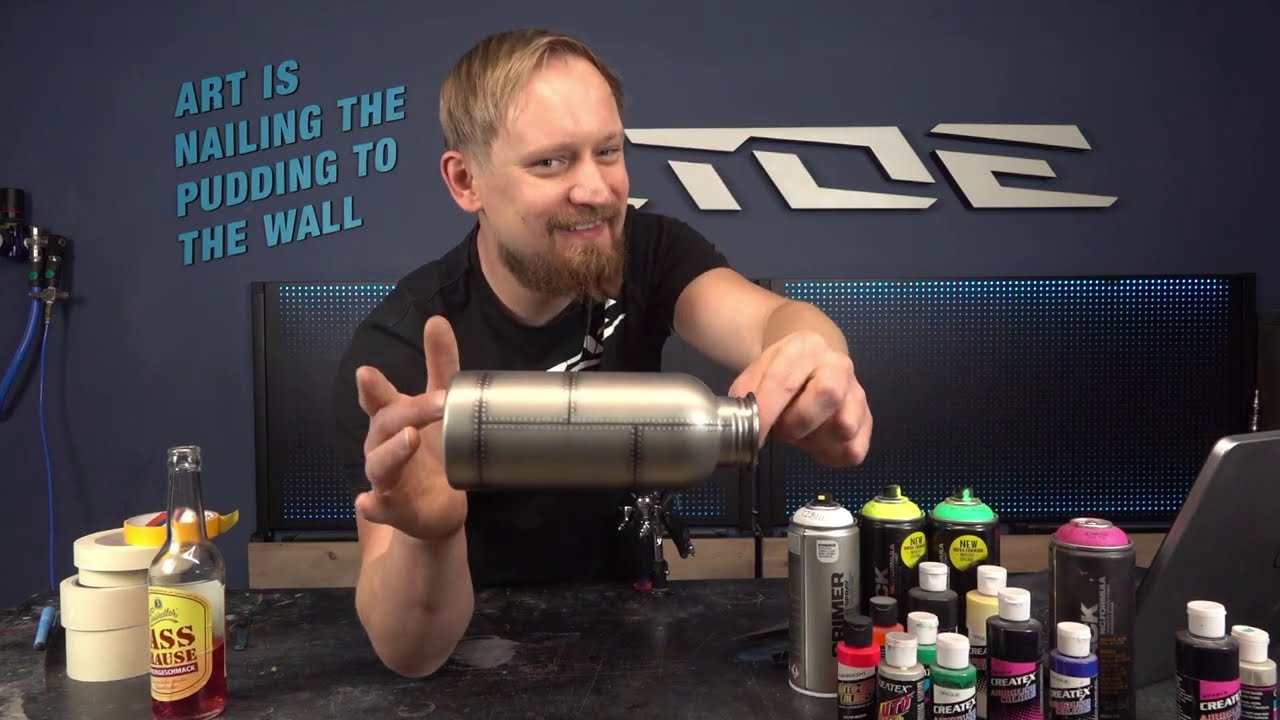 Customizing Water Bottle  🎨🖍And Giving It Away!