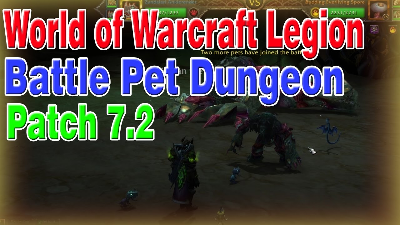 Battle Pet Dungeon│Patch 7.2│World of Warcraft Legion