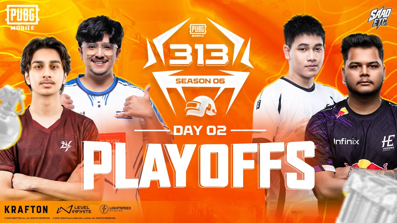 313 SEASON 6 | PLAYOFFS DAY - 2 | LAST CHANCE! - ft. #4T #DRS #APG #ASI8 #HORAA #DK #AE