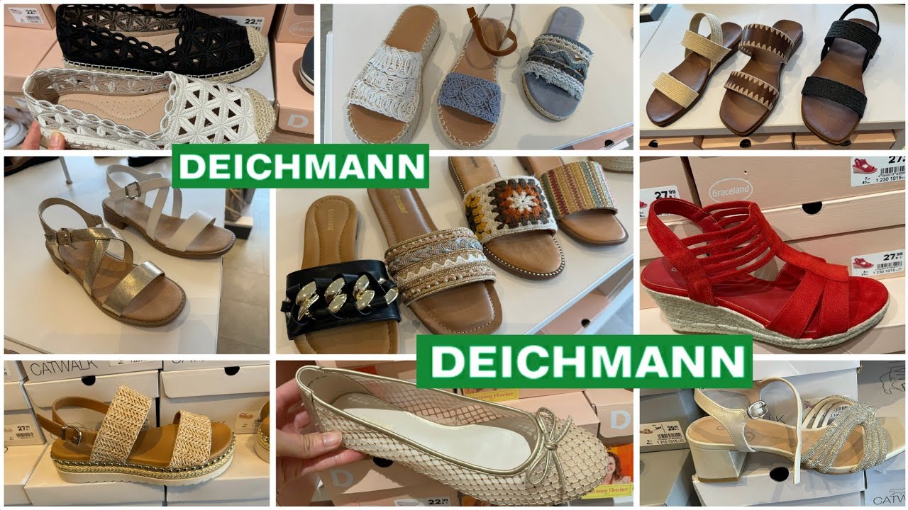 ‼️DEICHMANN‼️WOMEN’s SUMMER SHOES COLLECTION 🩴🥿👡in STORE with PRICES💷JUNE 2024♦️♦️