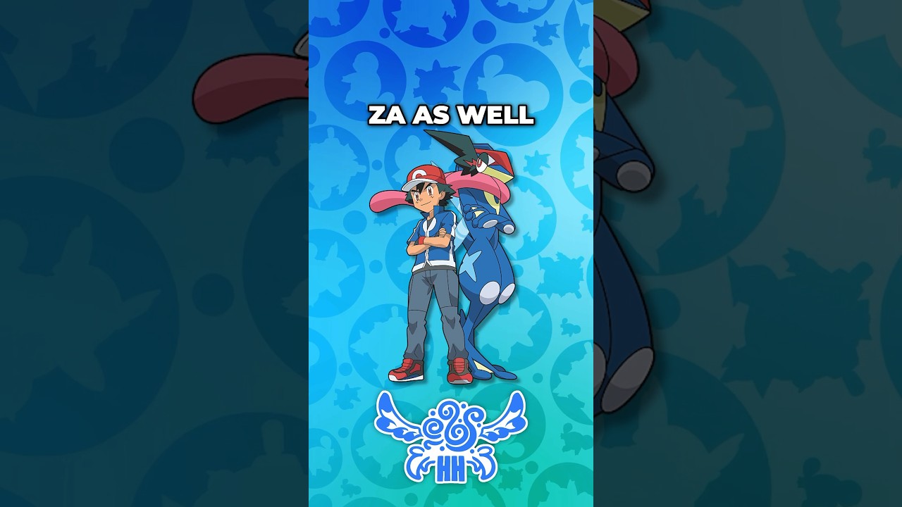 ASH & GRENINJA CONFIRMED For POK&Eacute;MON LEGENDS Z-A?!  #ashketchum #pokemonlegendsza #greninja