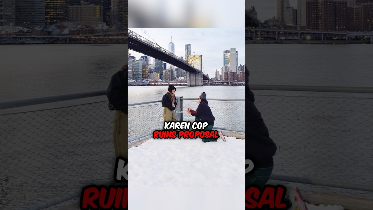 Fake Cop RUINS Proposal! 😱