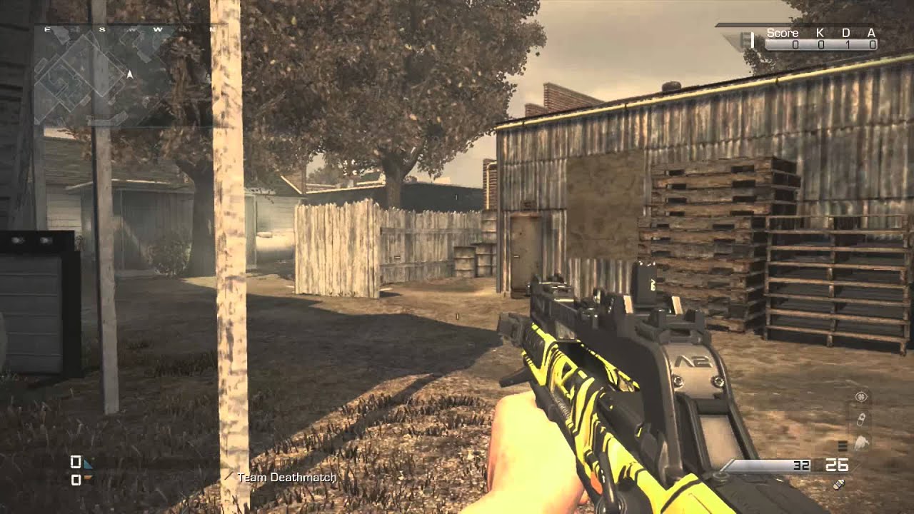 Новый пистолет-пулемет Ripper - Call OF Duty Ghosts