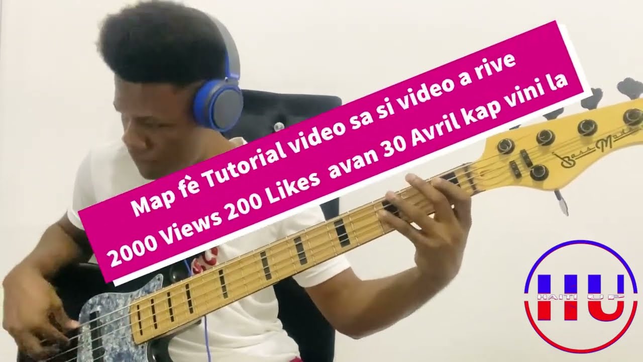 NANPWEN FÒS KI TE KA KENBE JEZI - [KOMPA BASS COVER] Haitian Music