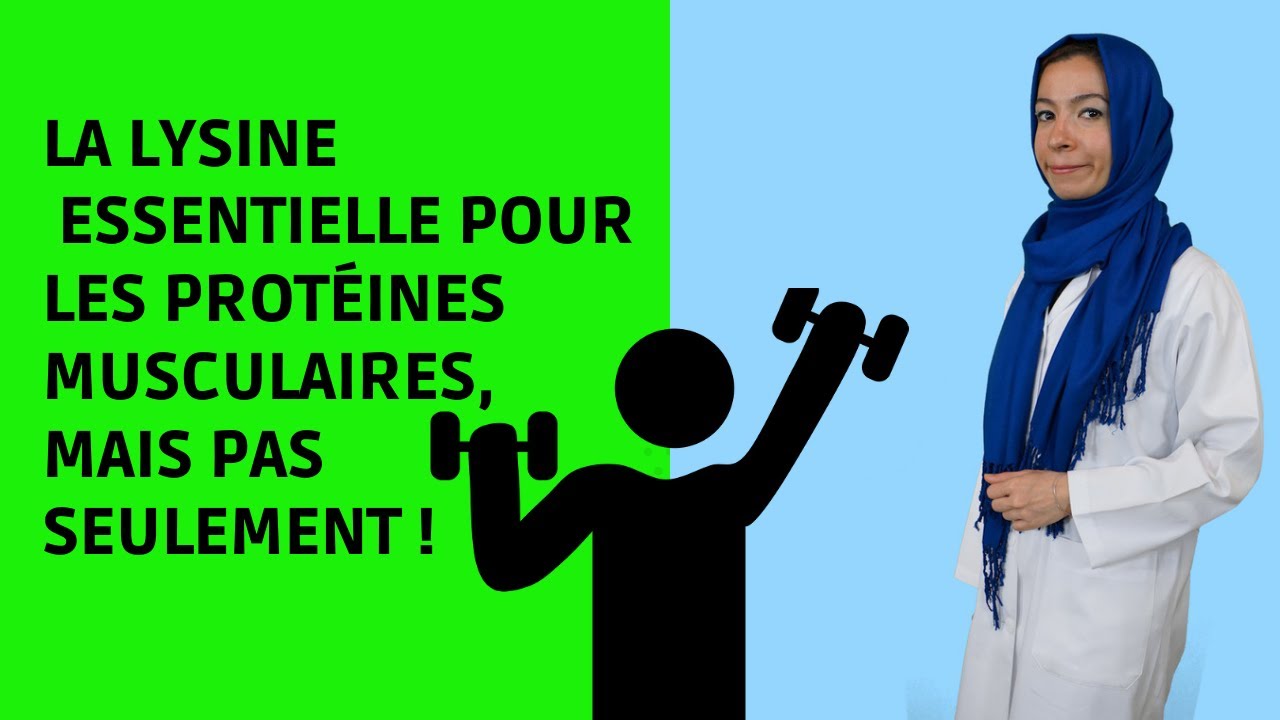 Bienfaits de la LYSINE : musculation, rôles, aliments, contre-indications, recommandations en 5 min