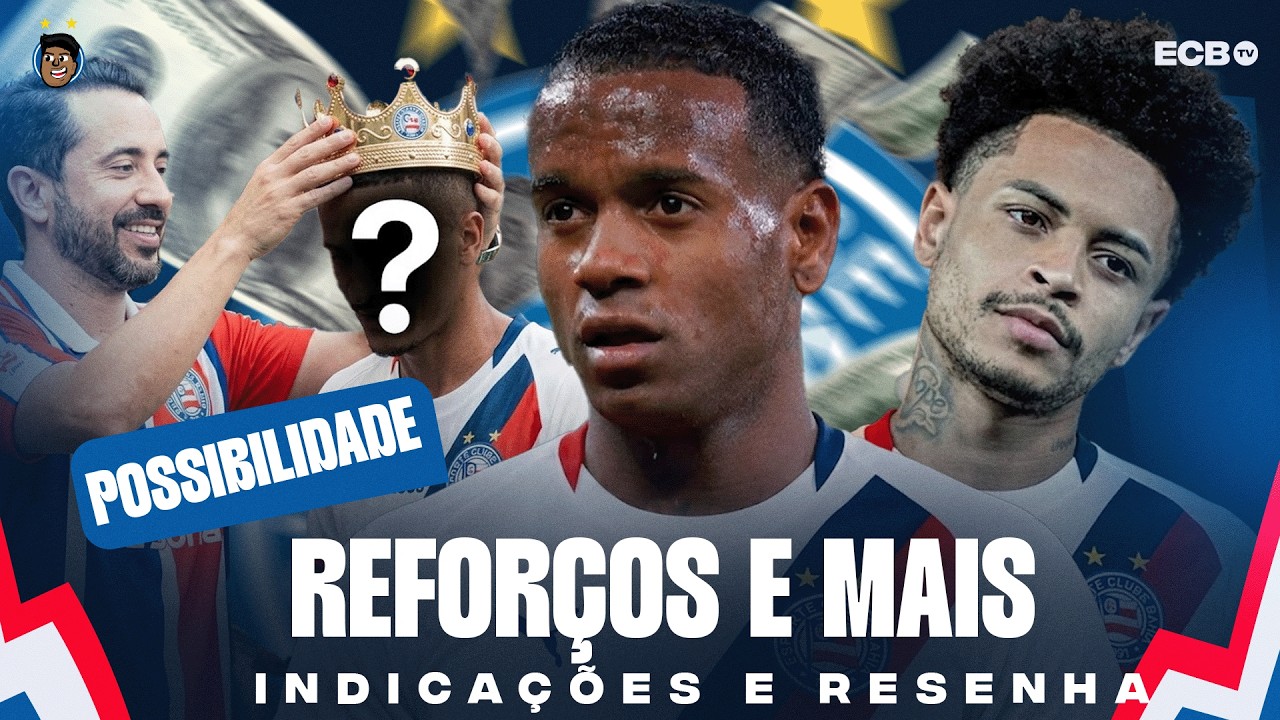😱💣 BAHIA, AGORA: HELINHO E MATHEUSINHO NO LUGAR DE E. RIBEIRO - INDICA&Ccedil;&Otilde;ES DO MERCADO DA BOLA!