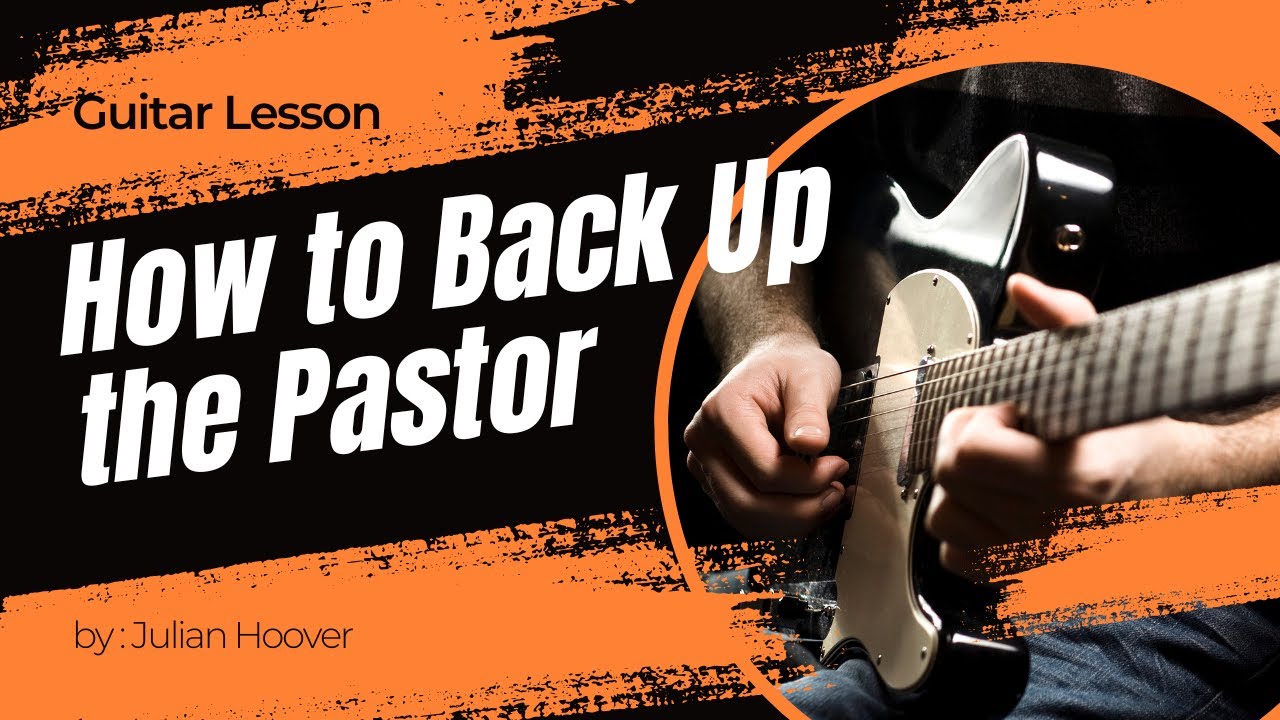 Guitar Lesson: How to Back Up the Pastor During Service | Gospel Talk-Music Guide