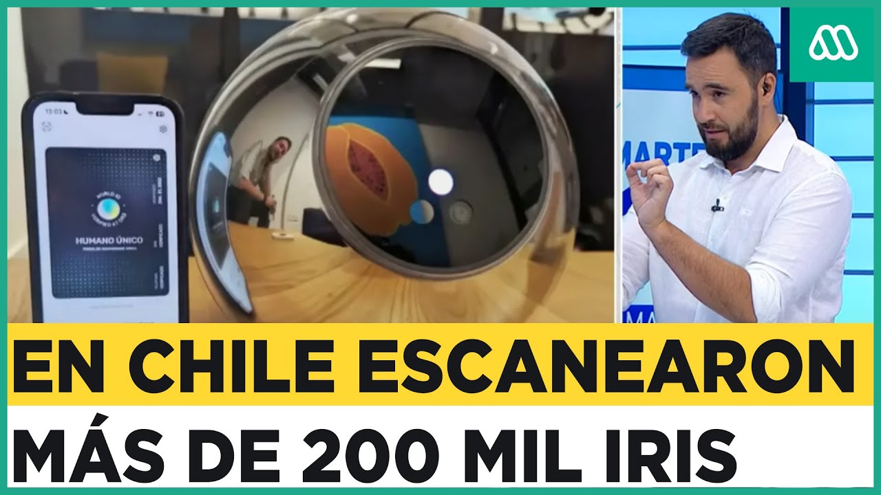 ¿Escanear el iris por criptomonedas?: Europa enciende las alarmas por empresa que opera en Chile
