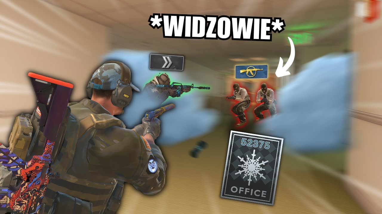 WIDZOWIE vs TFARDY na OFFICE w CS2!
