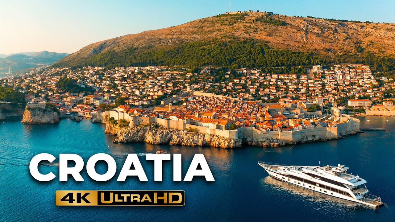 Croatia 4K - Stunning Islands, Charming Villages & Hidden Gems