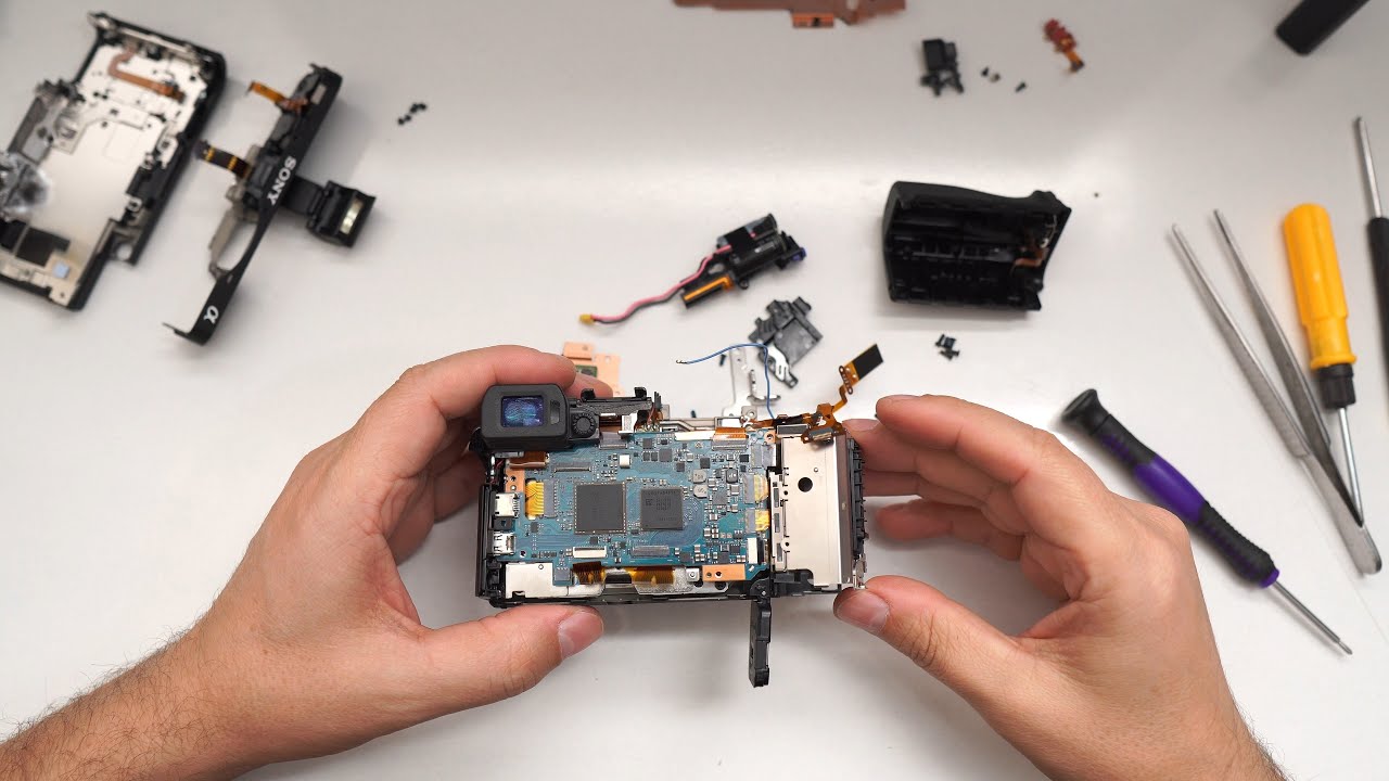 How to disassemble Sony A6500 #Sony#A6500 (Как разобрать Sony A6500)