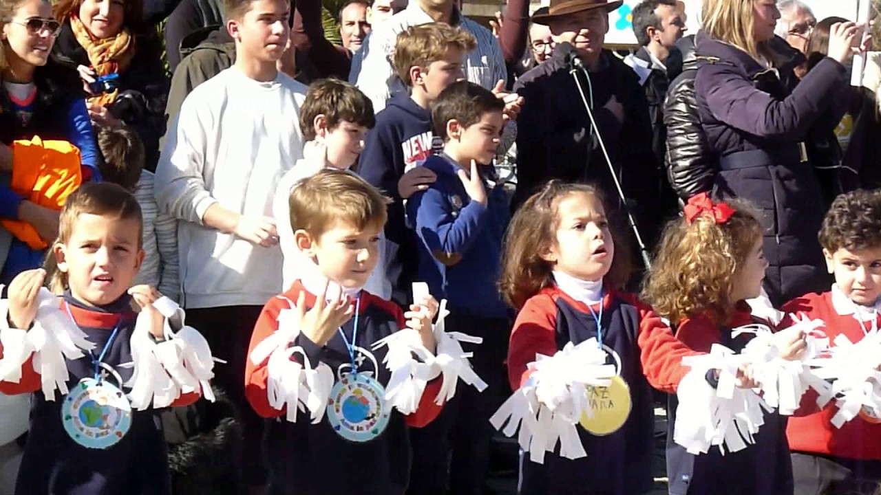 Día de la Paz 2017 Colegios Genil Escolapios Sagrado Corazón de Granada.