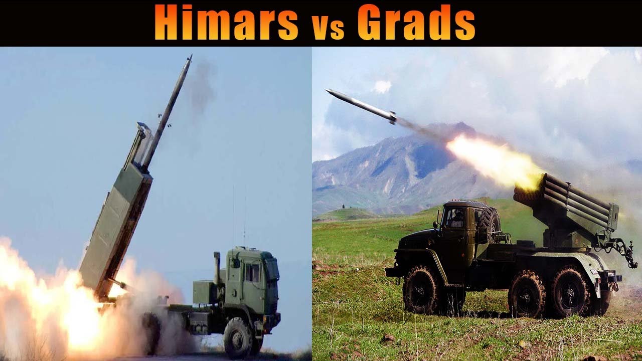 HIMARS vs Grads (Animated)