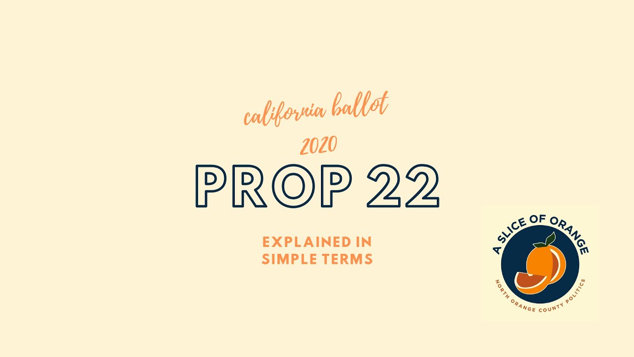 CA Prop 22- App-Based Drivers as Contractors and Labor Policies Initiative-Slice of Orange NOC