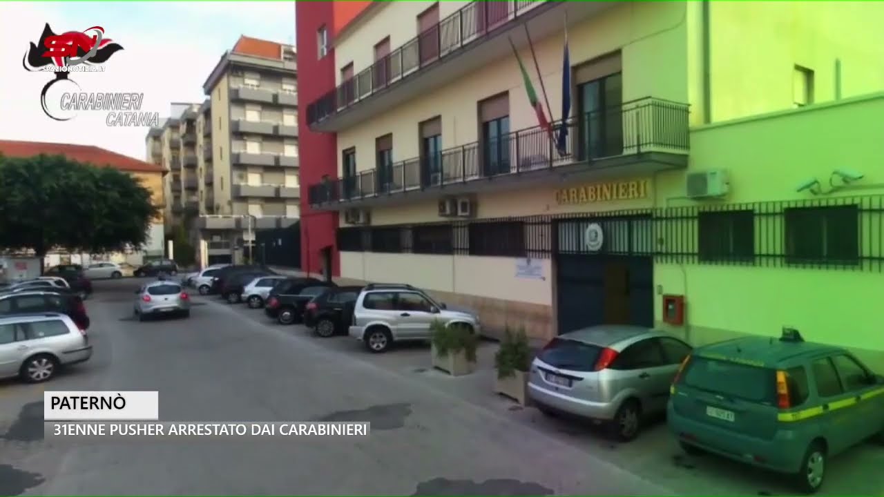 Spaccio di droga a Paternò, nel catanese: 31enne pusher beccato e arrestato dai carabinieri